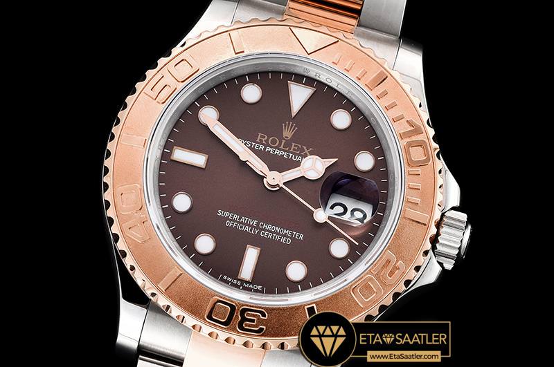 ROLYM133 - YachtMaster 116623 40mm Wrapped RGSS Brown BP A3135 - 01.jpg
